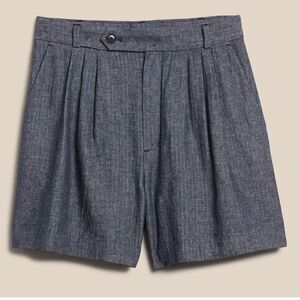 Banana Republic High Waist Gray Shorts